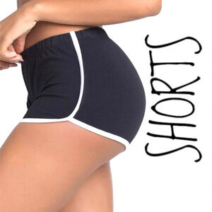 NWOT Black & White Athletic Shorts Size Medium